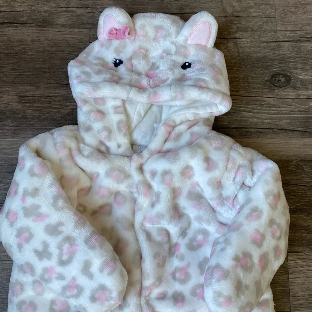 Koala Baby Girl’s Pink & Beige Snowsuit Size 0-3 Months